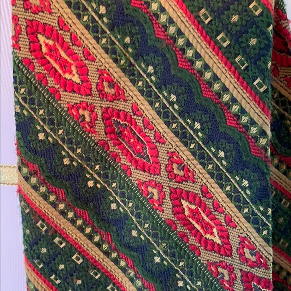 VINTAGE Golden Clasp Prince Consort Nylon Tie